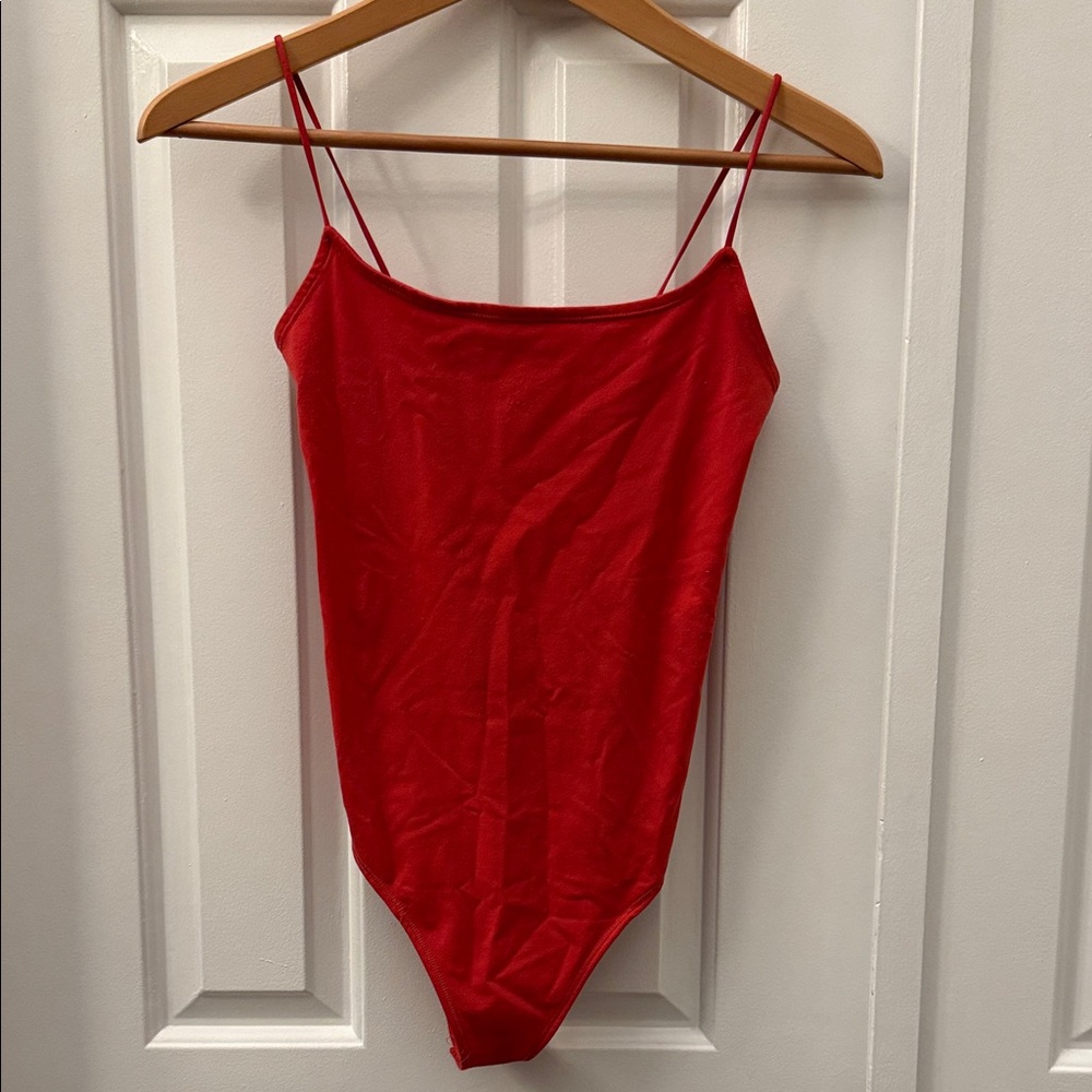 Abercrombie & Fitch Red Bodysuit